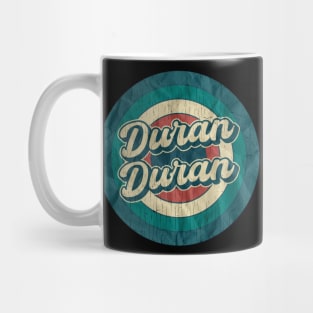 Duran Duran - Retro Circle Mug